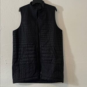 Stella Carakasi Black Quilted Zip-Up Vest